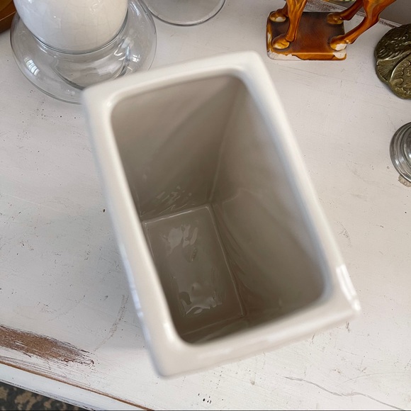 1960s Style Rectangular Vase - Picture 8 of 11